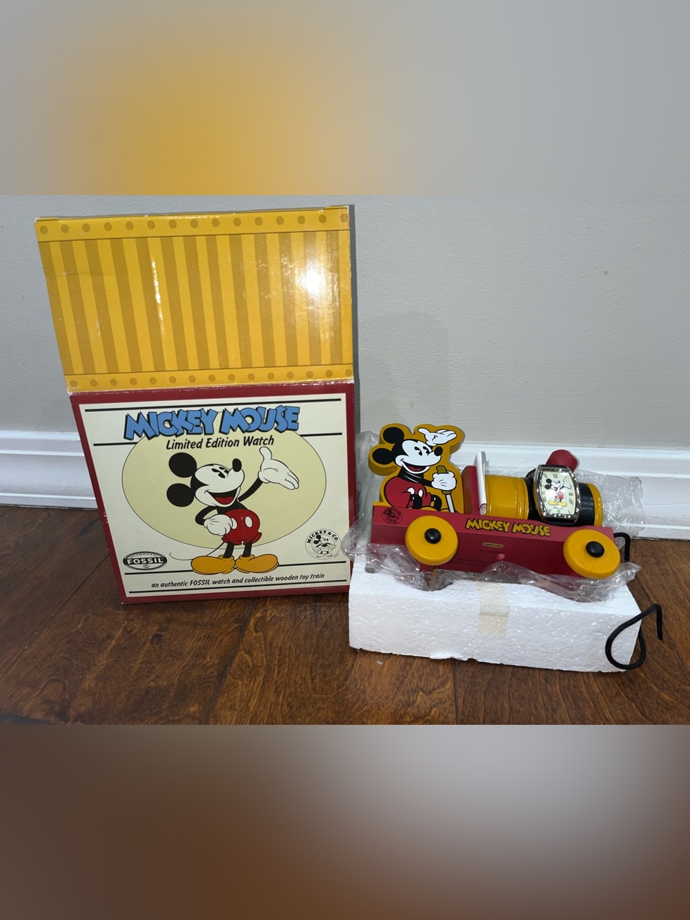 Mickey Mouse Limited Edition Watch Train
